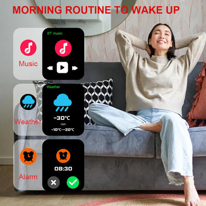 Luxorive GTS Smartwatch – 2.01" HD Display, Bluetooth Call, GPS, NFC, 100+ Sport Modes for Men & Women