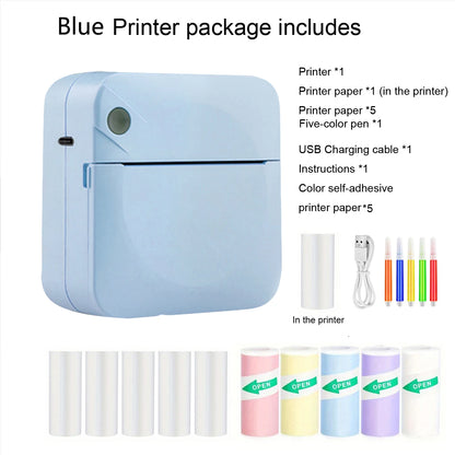 Mini Thermal Printer – Inkless Pocket Printer for Photos & Notes"