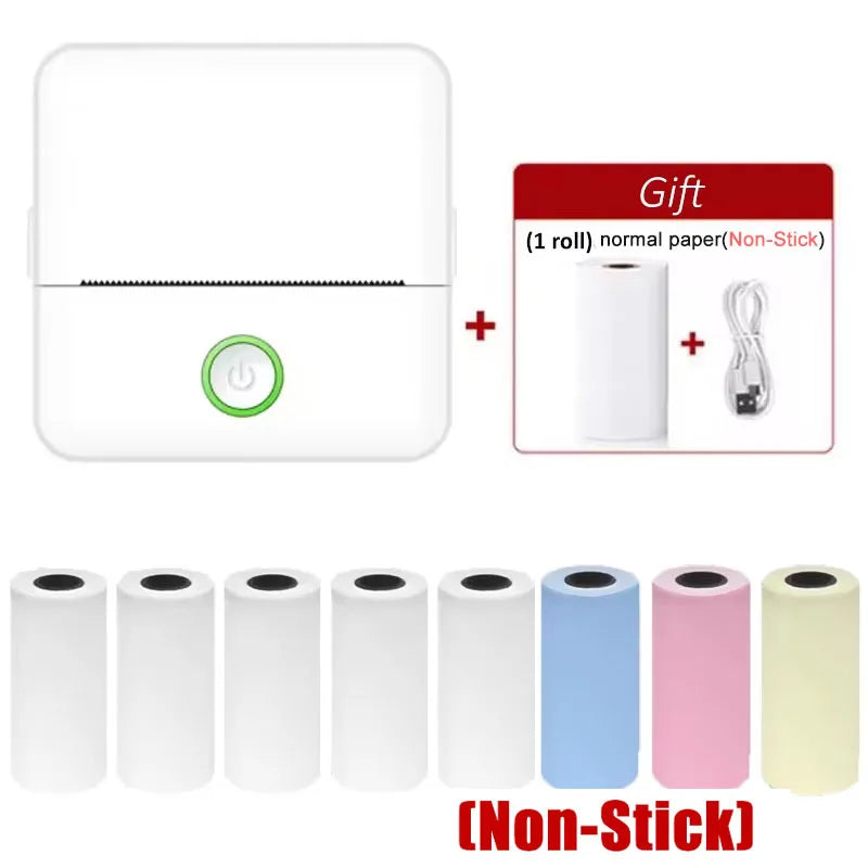 X6 Mini HD Thermal Printer – Portable Bluetooth Sticker Maker
