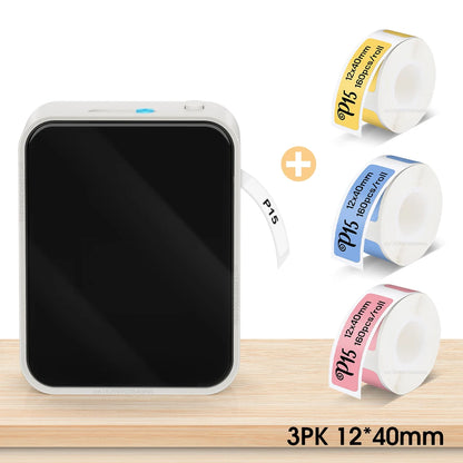 P15 Mini Bluetooth Label Printer – Portable & Thermal