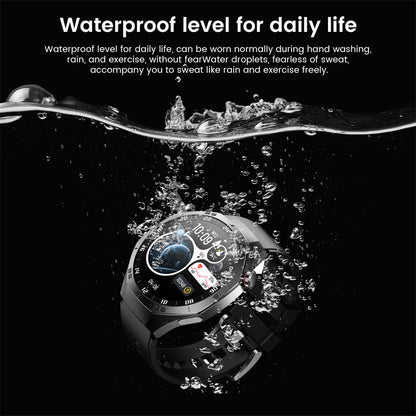 Luxorive GT5 Pro Smartwatch – GPS, AMOLED, Heart Rate, Bluetooth Call, Waterproof