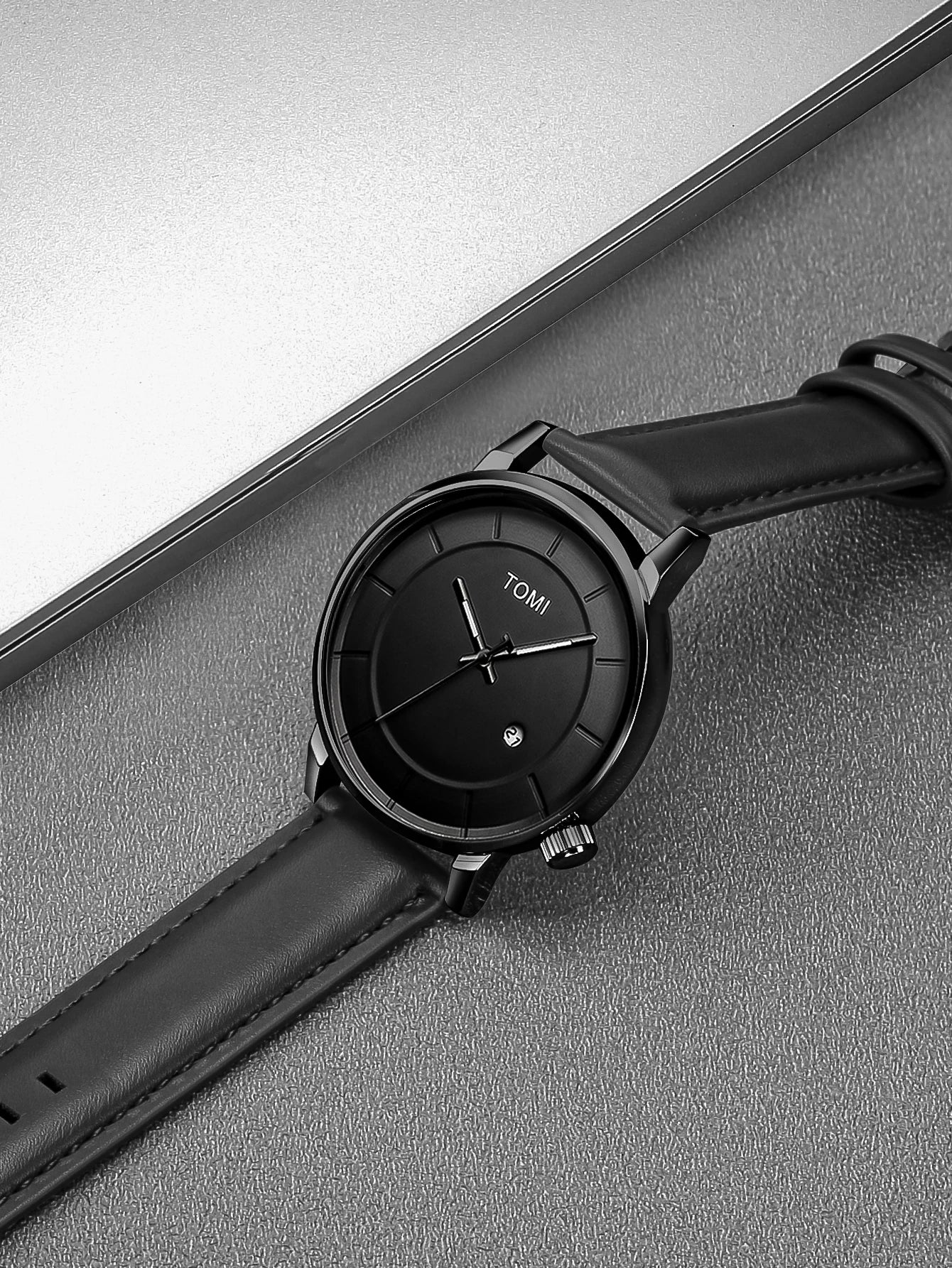 TOMI Luxury Men's Watch Fashion Original Brand Business Men's Quartz Watch