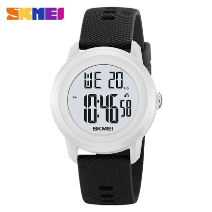 SKMEI 2218 Waterproof Fashion Digital Sports Watch for Men & Women – LED Display, Alarm