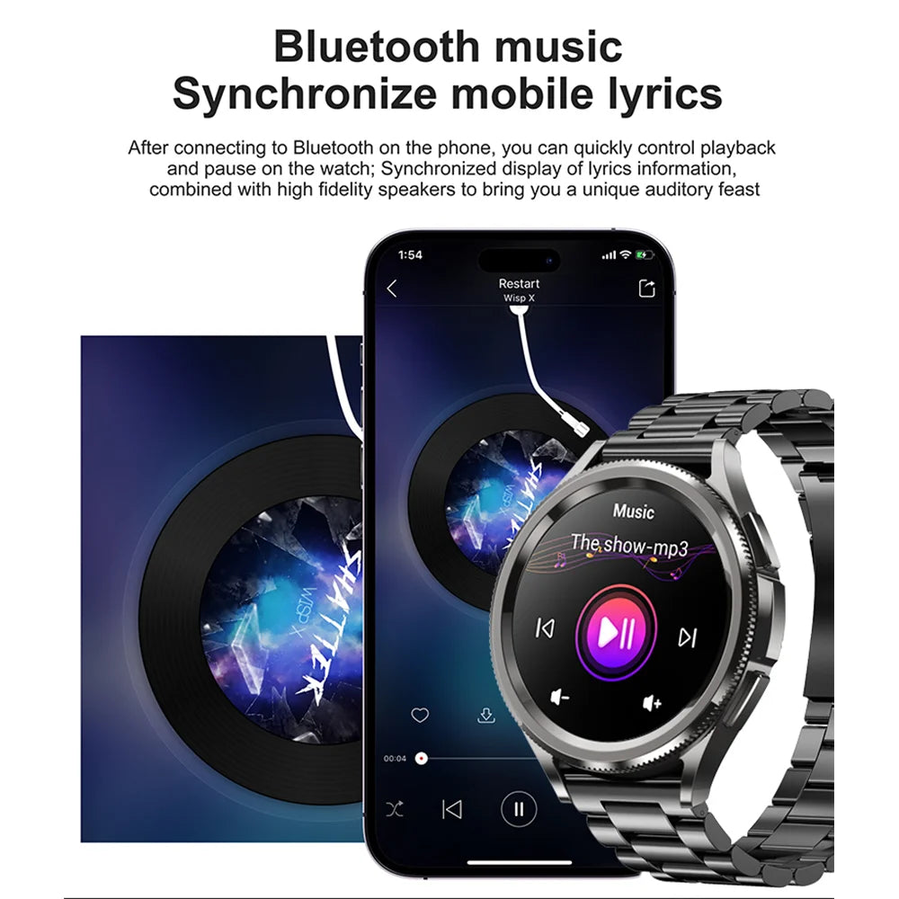 Luxorive Smartwatch – Men & Women | Bluetooth Call, Health & Fitness Tracker – 2025