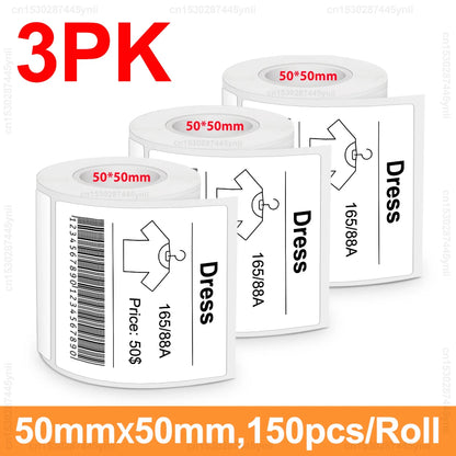 P50 Mini Thermal Label Printer – Portable Barcode & QR Maker
