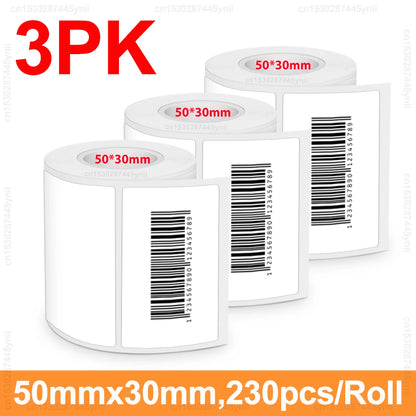 P50 Mini Thermal Label Printer – Portable Barcode & QR Maker
