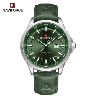 NAVIFORCE Men's Watches Business Calendar Waterproof Luminous Number Quartz Wrist Watches Clocks Gift Relogio Masculino 2025