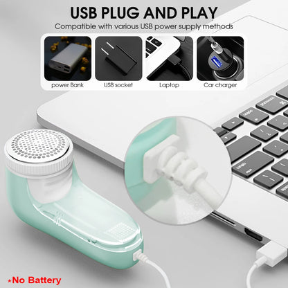 Electric Household Clothes Shaver Fabric Lint Remover Fuzz Electric Fluff Portable Brush blade Professional Lint Remover Trimmer