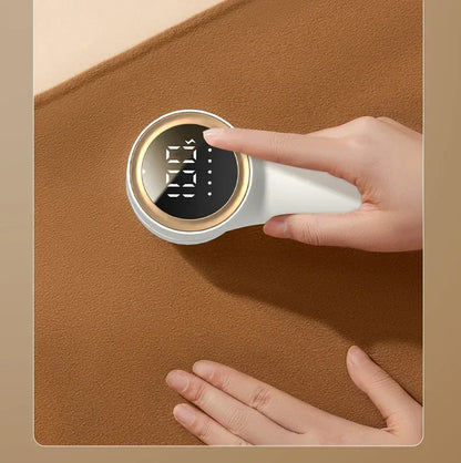 Electric Lint Remover HairBall Trimmer Sweater Defuzzer Intelligent Digital Display Lints Shaver Trimmer USB Charge 5 Gears