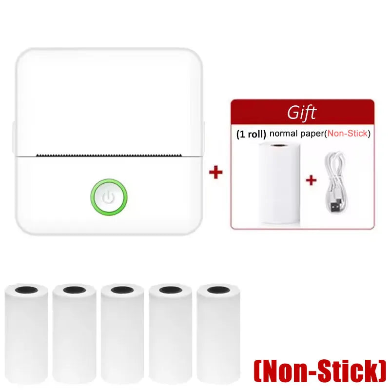 X6 Mini HD Thermal Printer – Portable Bluetooth Sticker Maker