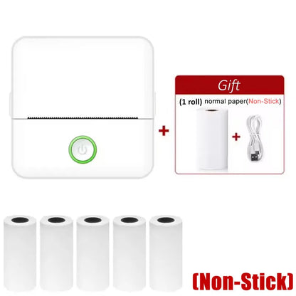 X6 Mini HD Thermal Printer – Portable Bluetooth Sticker Maker