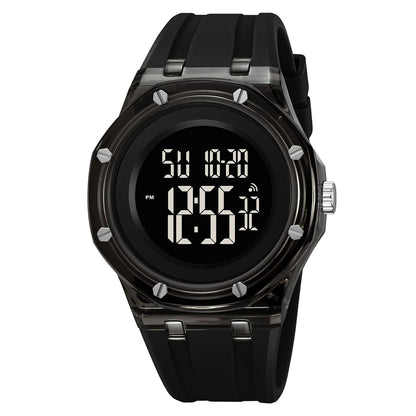 SKMEI Sports Digital Quartz Watch for Men & Women – Waterproof LED Casual Wristwatch with Week & Date Display