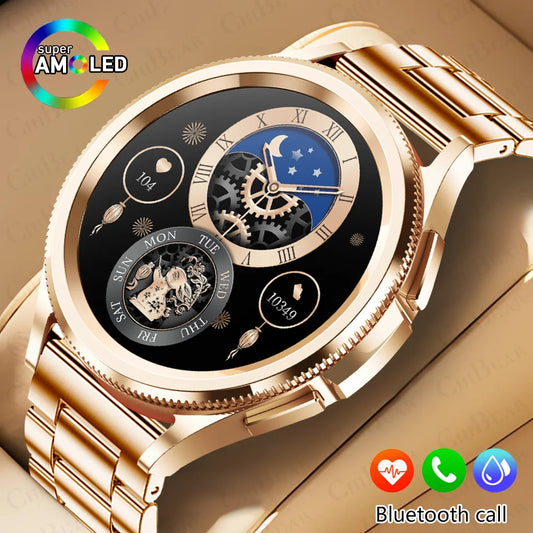 Luxorive Smartwatch – Men & Women | Bluetooth Call, Health & Fitness Tracker – 2025