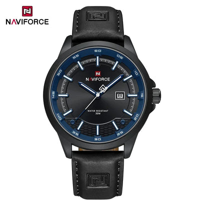 NAVIFORCE Men's Watches Business Calendar Waterproof Luminous Number Quartz Wrist Watches Clocks Gift Relogio Masculino 2025
