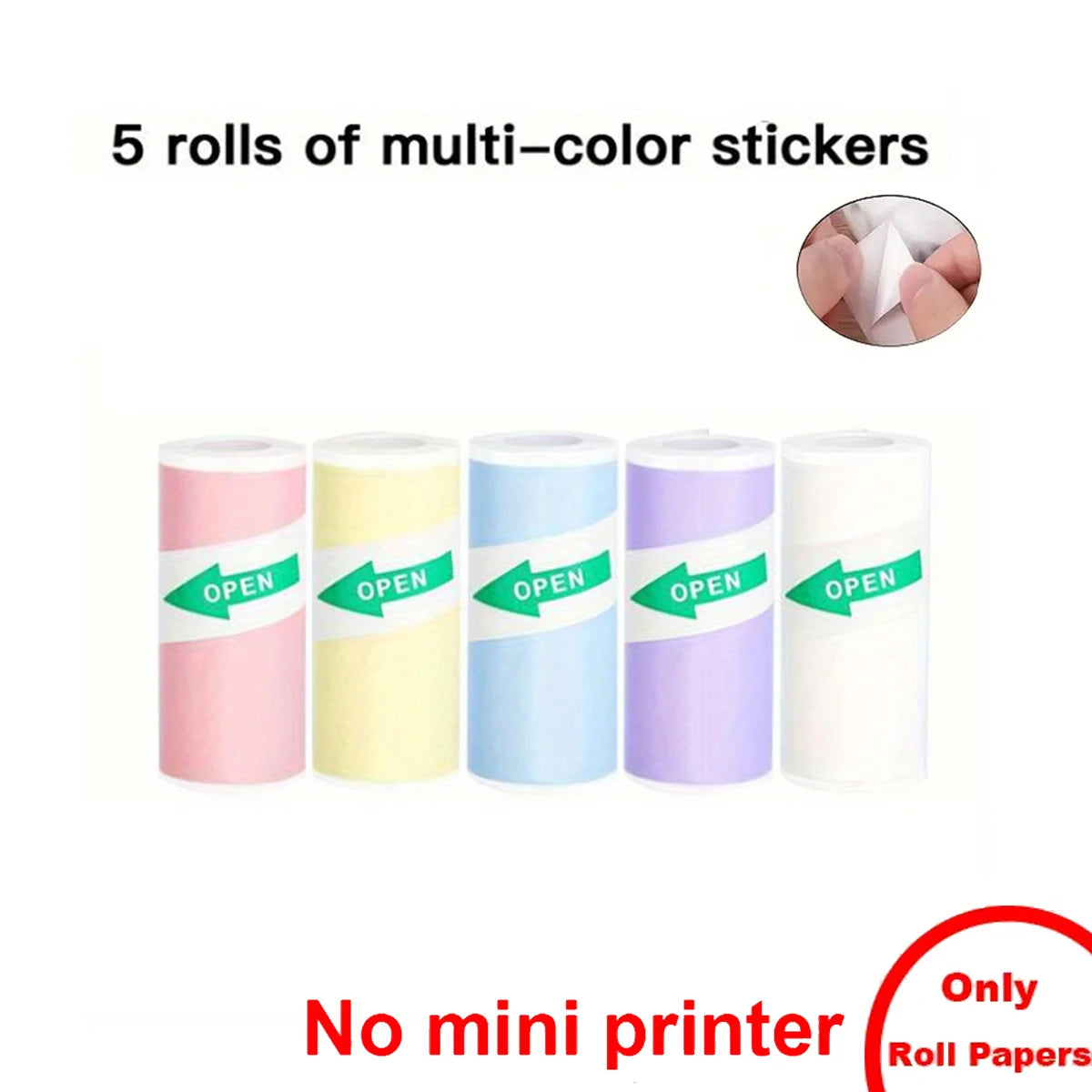 Mini Thermal Printer – Inkless Pocket Printer for Photos & Notes"