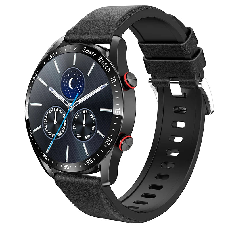 Luxorive ECG+PPG Smartwatch – Health & Sports Tracker with Bluetooth Call + Box