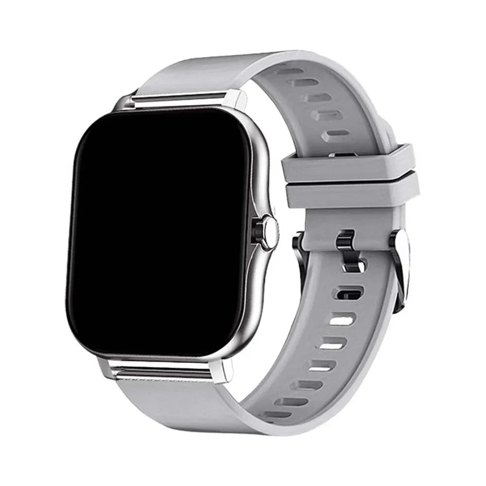 Luxorive PulsePro 2024 – Full Touchscreen Sport Fitness Smartwatch with BT Call for Men & Women