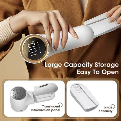 Electric Lint Remover HairBall Trimmer Sweater Defuzzer Intelligent Digital Display Lints Shaver Trimmer USB Charge 5 Gears