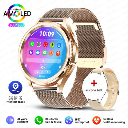 Luxorive Smartwatch – Men & Women | Bluetooth Call, Health & Fitness Tracker – 2025