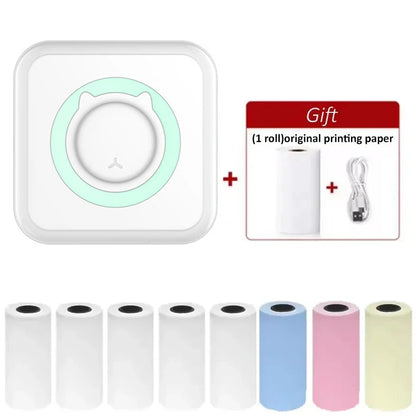 C15 Mini Thermal Bluetooth Printer – Inkless & Portable