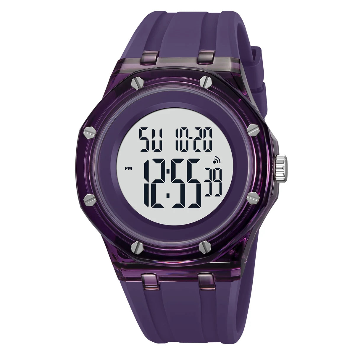 SKMEI Sports Digital Quartz Watch for Men & Women – Waterproof LED Casual Wristwatch with Week & Date Display