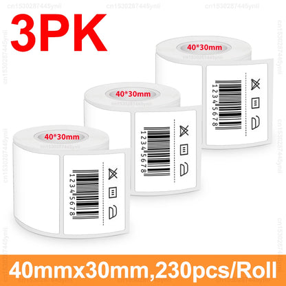 P50 Mini Thermal Label Printer – Portable Barcode & QR Maker