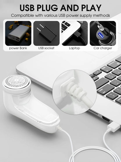 Electric Household Clothes Shaver Fabric Lint Remover Fuzz Electric Fluff Portable Brush blade Professional Lint Remover Trimmer