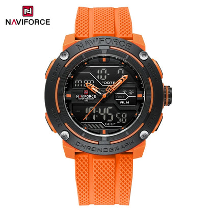 🕰️ NAVIFORCE Luxury Brand Men's Sport Watches Men Dual Display LED Digital Waterproof Leather Strap Quartz Military Watch Man Clock








NAVIFORCE Luxury Brand Men's Sport Watches Men Dual Display LED Digital Waterpro