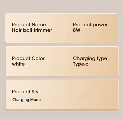 Electric Lint Remover HairBall Trimmer Sweater Defuzzer Intelligent Digital Display Lints Shaver Trimmer USB Charge 5 Gears