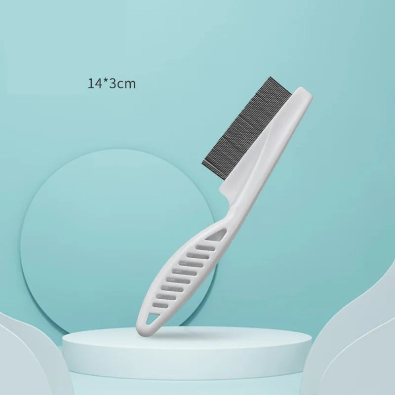 Pet Hair Removal Brush – Self-Cleaning Cat & Dog Grooming Comb