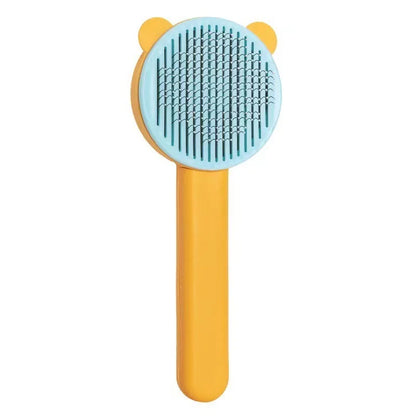 Pet Hair Remover Brush – Self-Cleaning Comb for Cats & Dogs