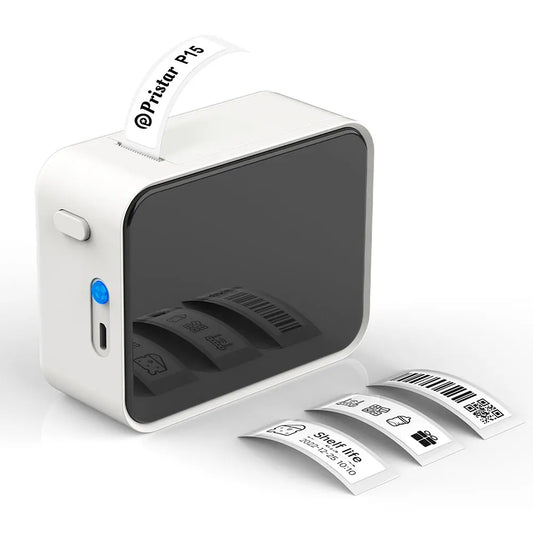 P15 Mini Bluetooth Label Printer – Portable & Thermal