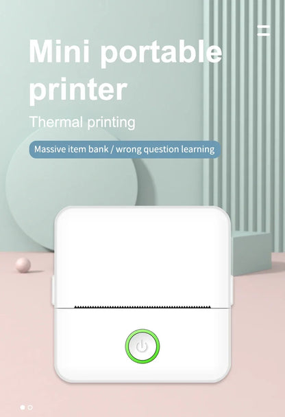X6 Mini HD Thermal Printer – Portable Bluetooth Sticker Maker