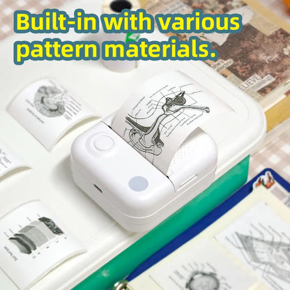 Dolewa D3 Mini Thermal Printer – Labels & Photo Printing