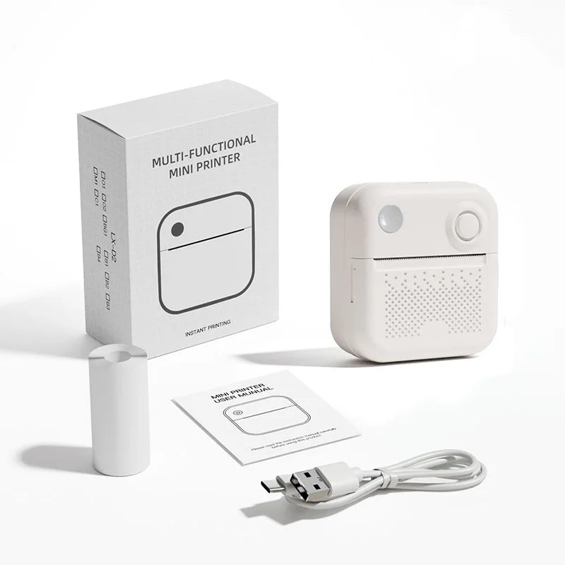 Dolewa D3 Mini Thermal Printer – Labels & Photo Printing