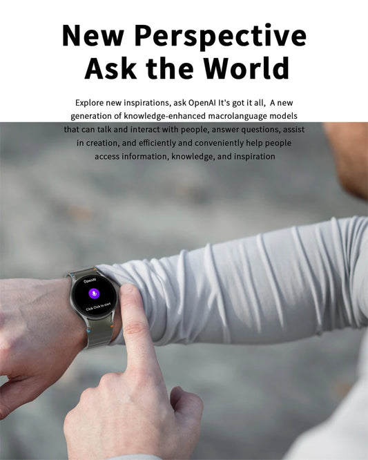 Luxorive AstroFit 7 ⌚ – AMOLED HD Smartwatch with Compass, Bluetooth Calling & Fitness Tracker