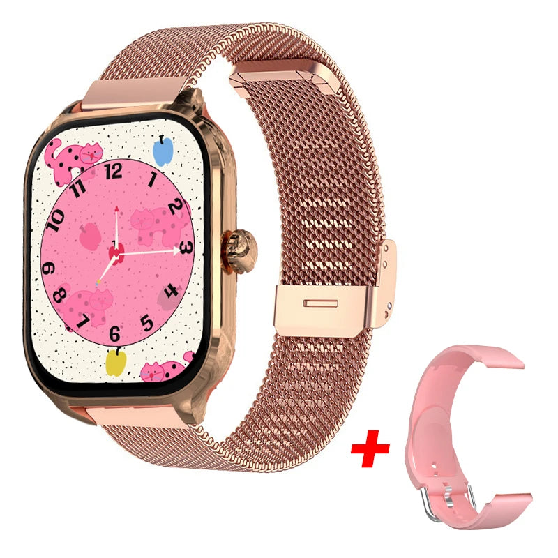 Luxorive TitanView Pro Max 2.01” – Ultra HD Smart Calling Fitness Watch (2025 Edition)
