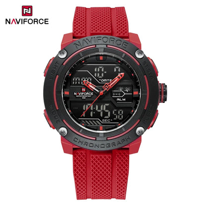 🕰️ NAVIFORCE Luxury Brand Men's Sport Watches Men Dual Display LED Digital Waterproof Leather Strap Quartz Military Watch Man Clock








NAVIFORCE Luxury Brand Men's Sport Watches Men Dual Display LED Digital Waterpro
