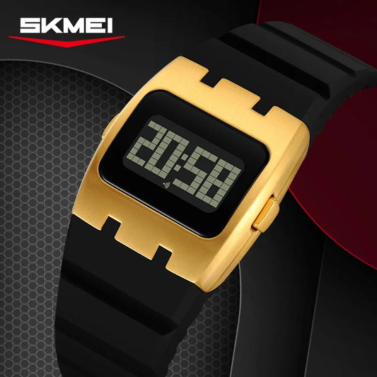 SKMEI 2415 Original Waterproof Luminous Digital Watch for Men – Chronograph with Alarm & Calendar
