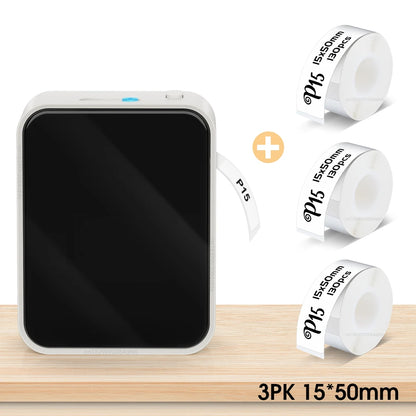 P15 Mini Bluetooth Label Printer – Portable & Thermal