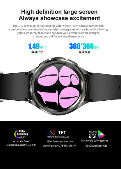 Luxorive Smartwatch – Men & Women | Bluetooth Call, Health & Fitness Tracker – 2025
