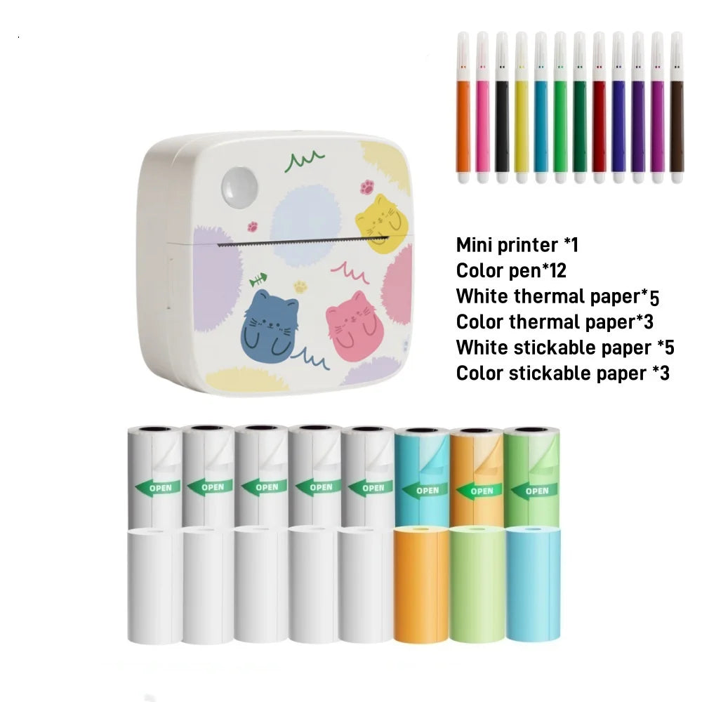 Dolewa D2 Cat Thermal Printer – Portable Labels & Photos