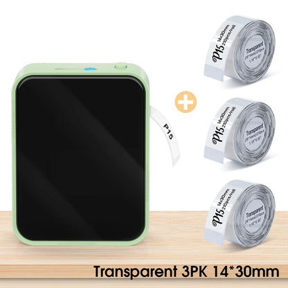 P15 Mini Bluetooth Label Printer – Portable & Thermal