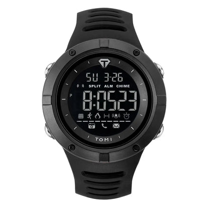 TOMI Men's Watch Night Glow Waterproof Fashion Digital TPU Material Sports Watch