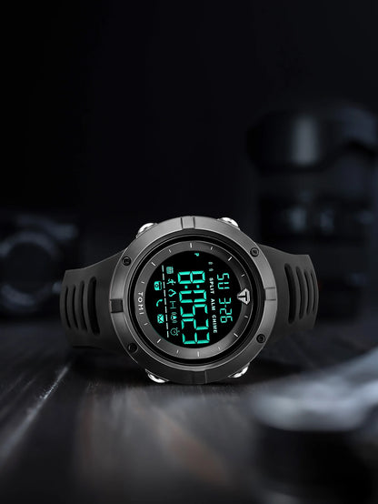 TOMI Men's Watch Night Glow Waterproof Fashion Digital TPU Material Sports Watch