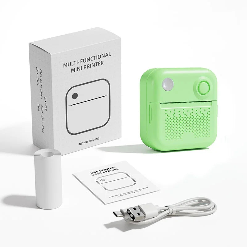 Dolewa D3 Mini Thermal Printer – Labels & Photo Printing
