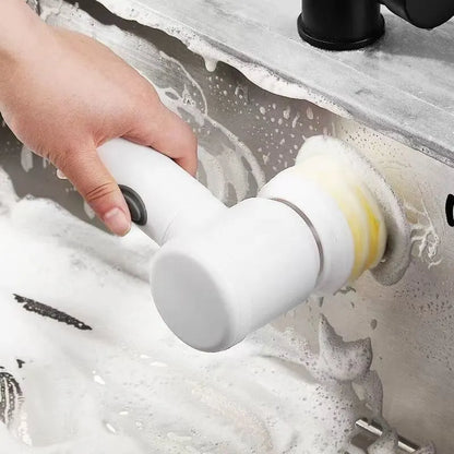 Electric Cleaning Brush – Wireless Scrubber for Kitchen & Bathroom