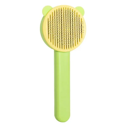 Pet Hair Remover Brush – Self-Cleaning Comb for Cats & Dogs